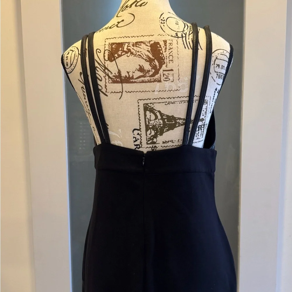 Tart Collections Black Faux Leather Dress - Picture 5 of 6